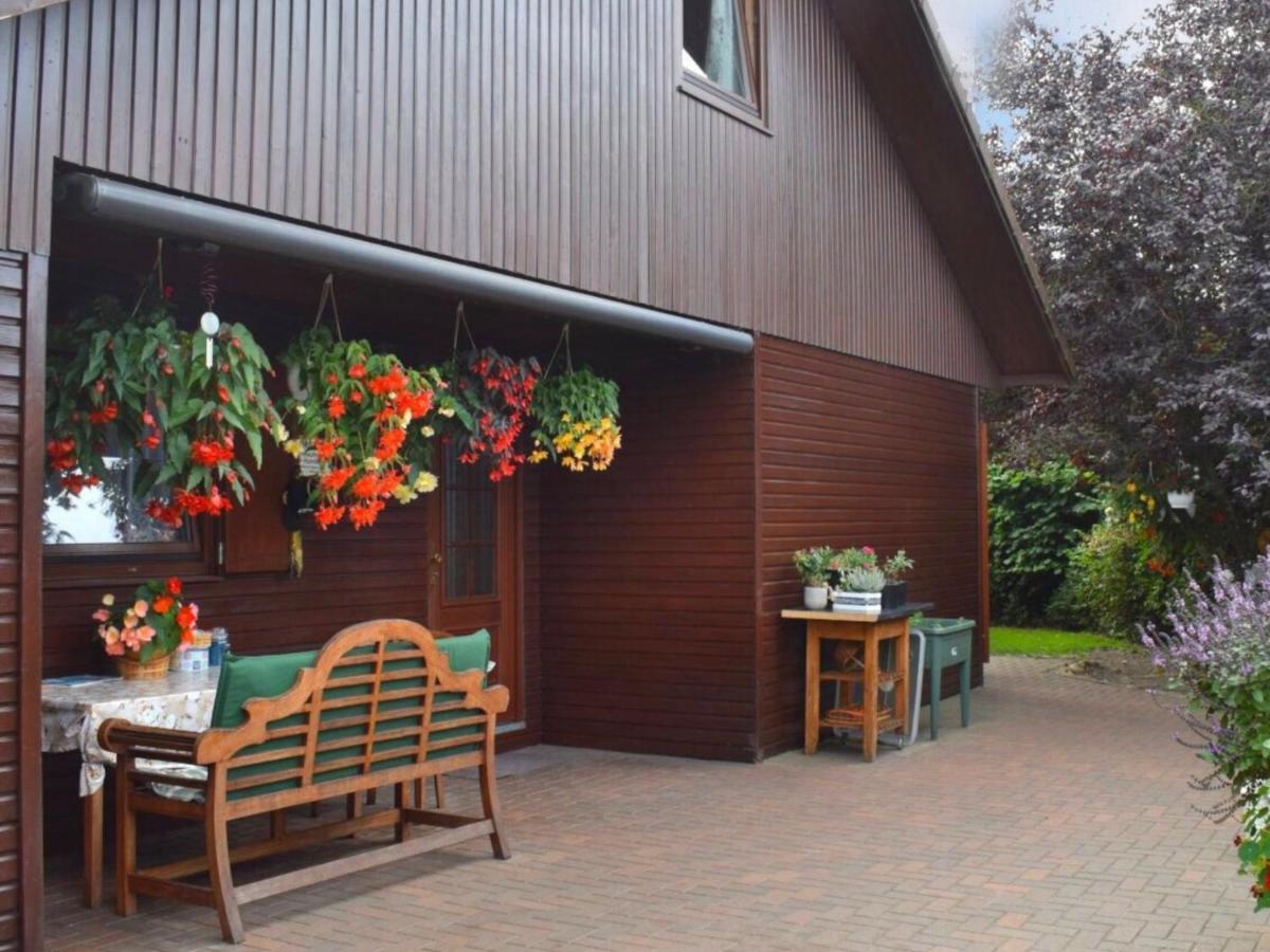Kranich-Holzferienhaus 'Kleine Auszeit' Rehden Eksteriør billede