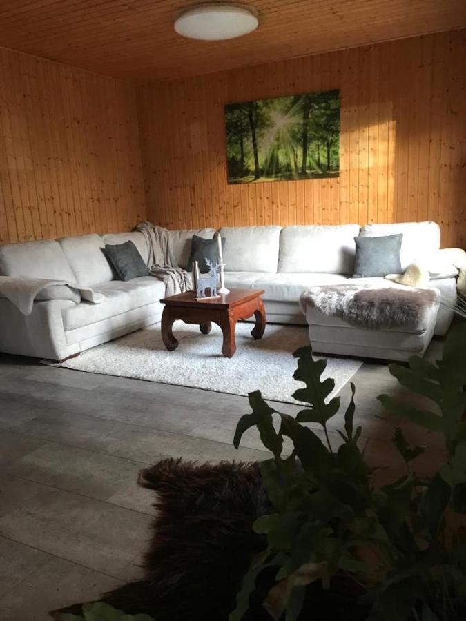 Kranich-Holzferienhaus 'Kleine Auszeit' Rehden Eksteriør billede