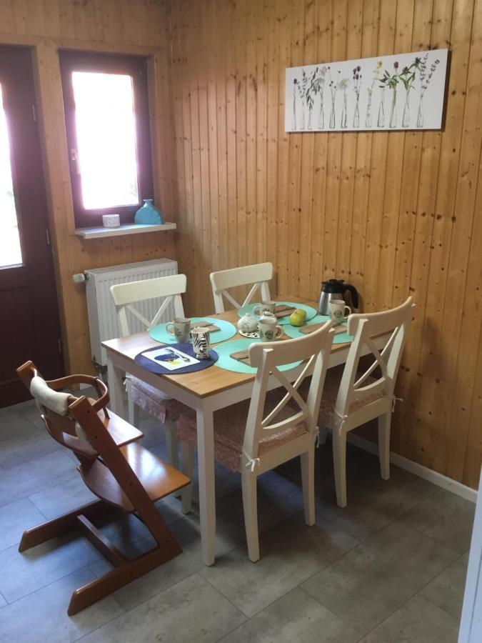 Kranich-Holzferienhaus 'Kleine Auszeit' Rehden Eksteriør billede